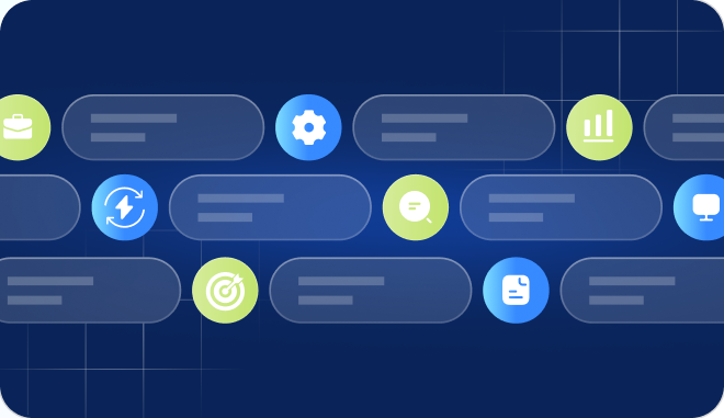 Illustration showing insights capture process - documenting and sharing knowledge in digital knowledge base
